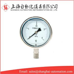 Y-60BFZ Y-63BFZ Y-100BFZ liquid filled pressure gauge